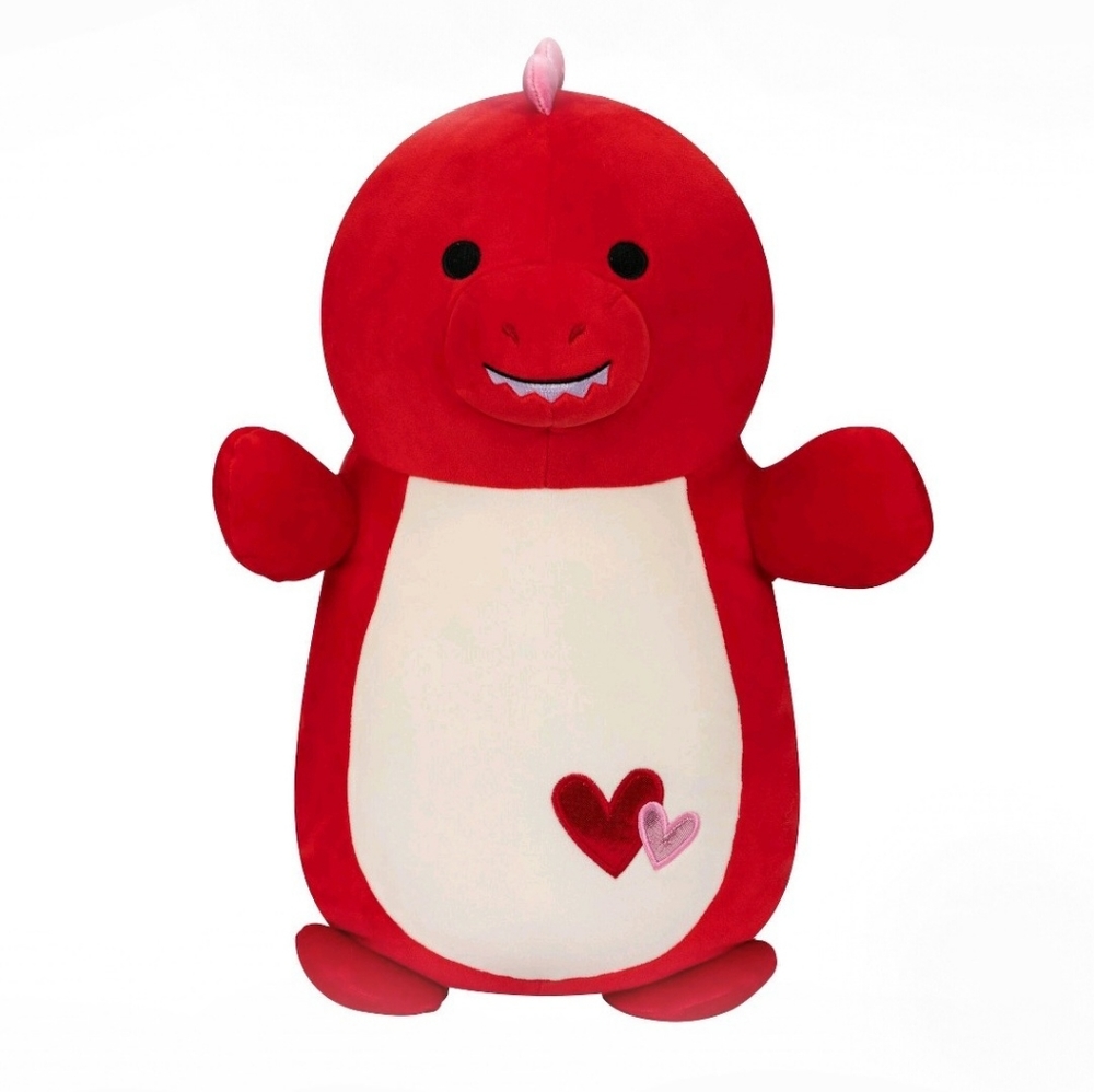 Squishmallows- Duster The Red Vday Dino 18"